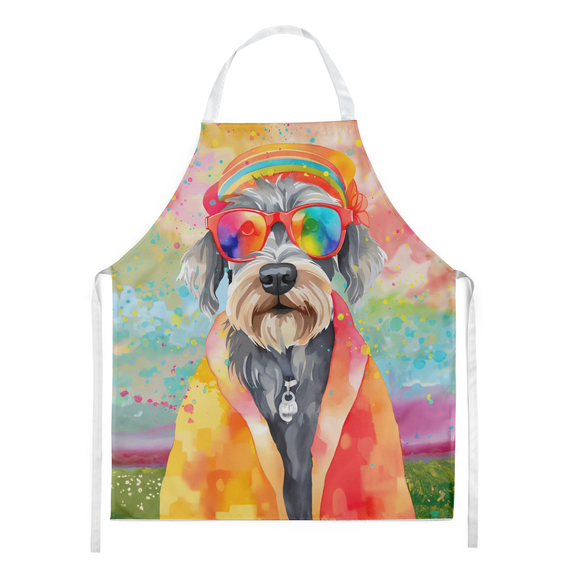 Buy this Schnauzer Hippie Dawg Apron