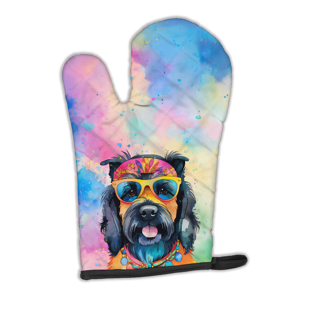 Buy this Scottish Terrier Hippie Dawg Oven Mitt