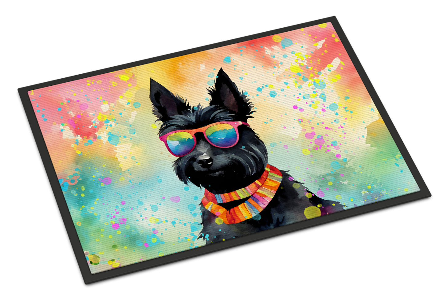 Buy this Scottish Terrier Hippie Dawg Doormat