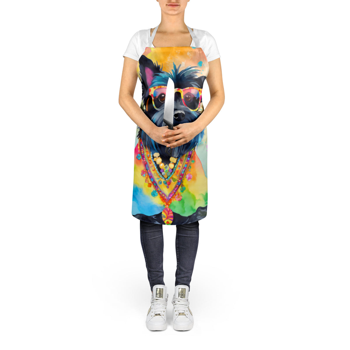 Scottish Terrier Hippie Dawg Apron