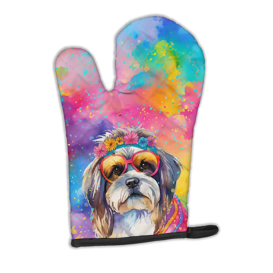 Buy this Shih Tzu Hippie Dawg Oven Mitt