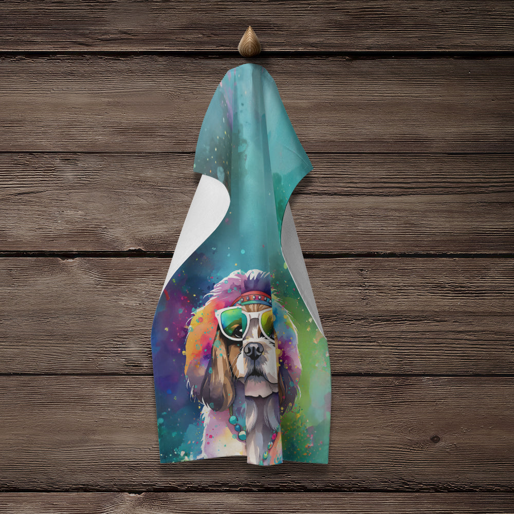 Shih Tzu Hippie Dawg Kitchen Towel