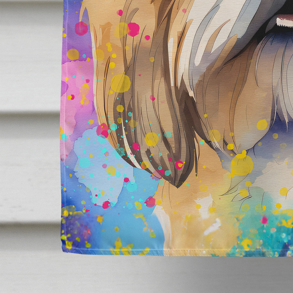 Shih Tzu Hippie Dawg House Flag