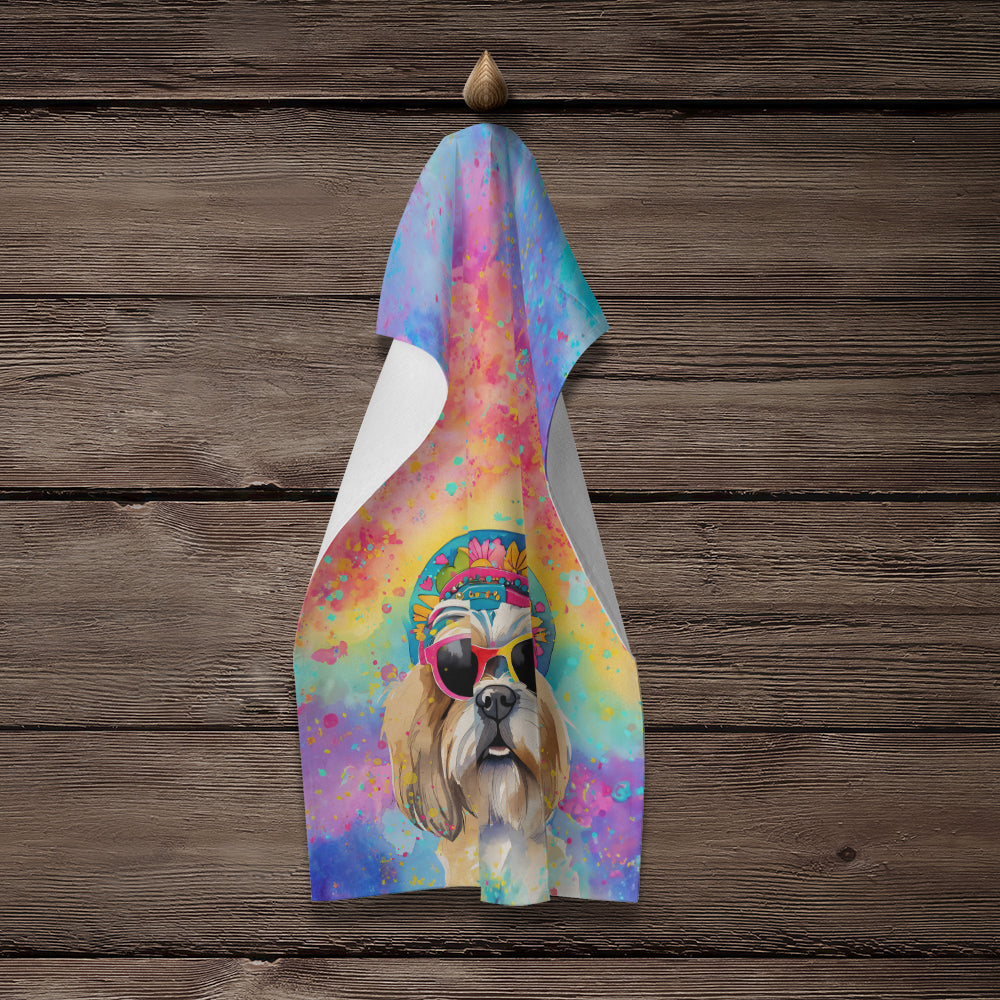 Shih Tzu Hippie Dawg Kitchen Towel