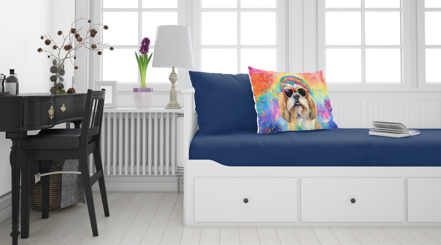 Shih Tzu Hippie Dawg Standard Pillowcase