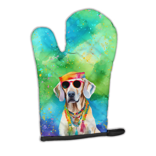 Buy this Weimaraner Hippie Dawg Oven Mitt