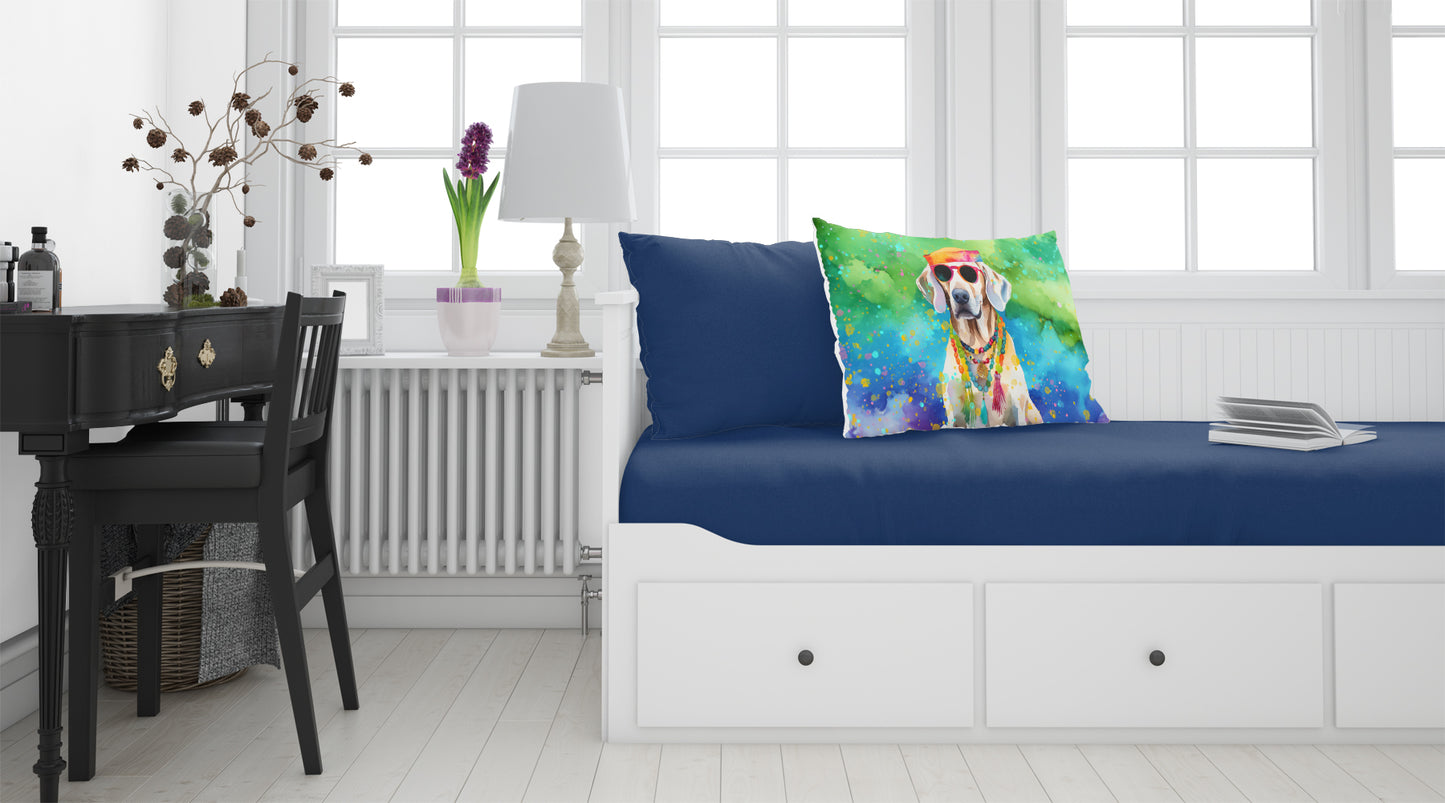 Weimaraner Hippie Dawg Standard Pillowcase