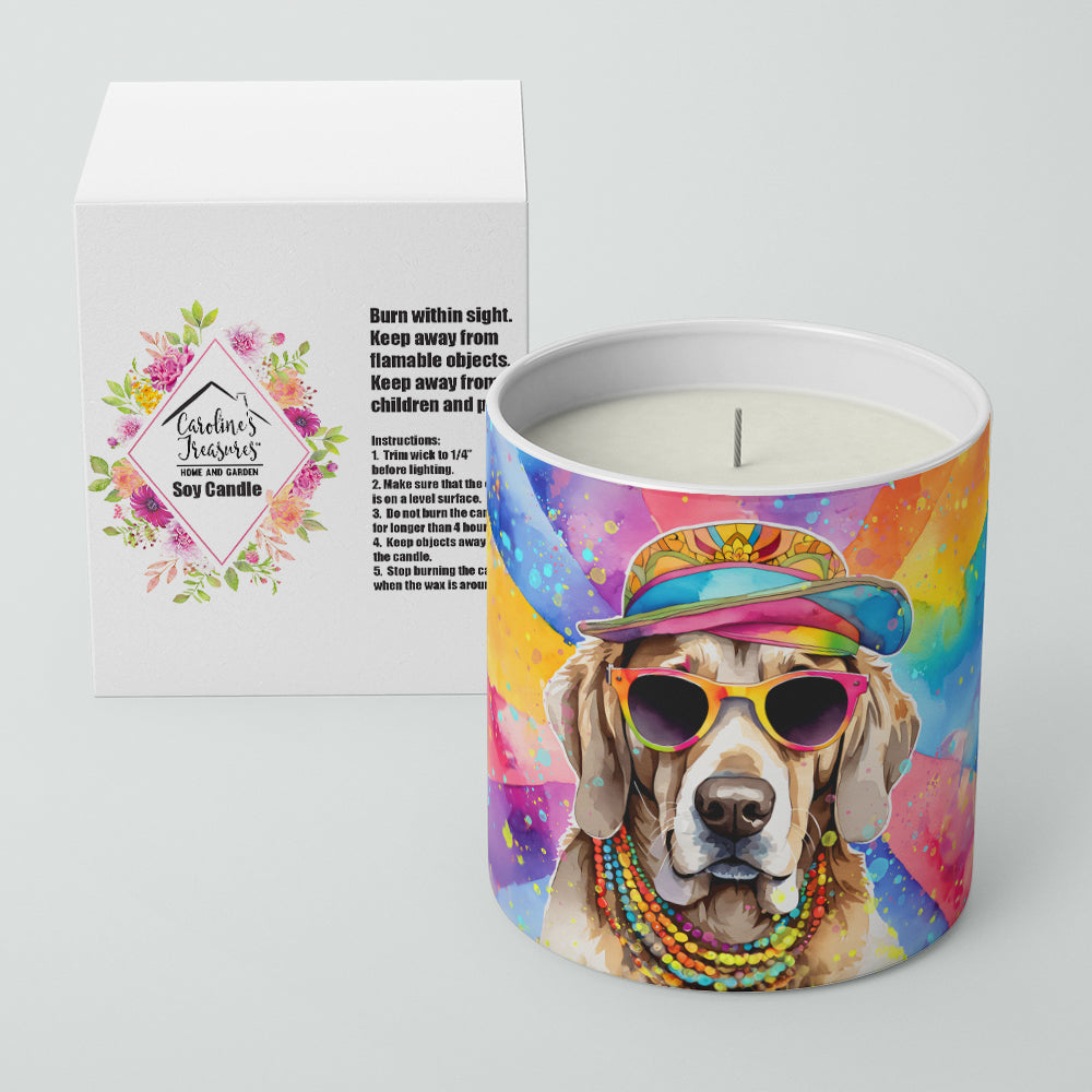 Weimaraner Hippie Dawg Decorative Soy Candle