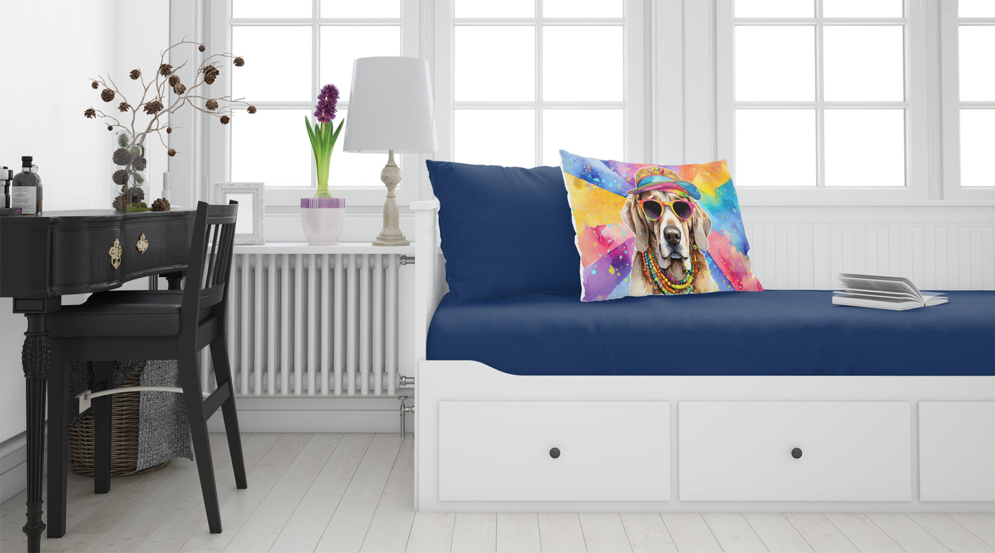 Weimaraner Hippie Dawg Standard Pillowcase