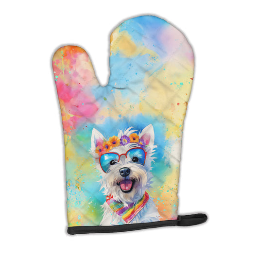 Buy this Westie Hippie Dawg Oven Mitt