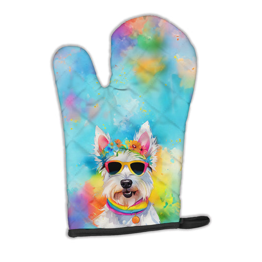 Buy this Westie Hippie Dawg Oven Mitt