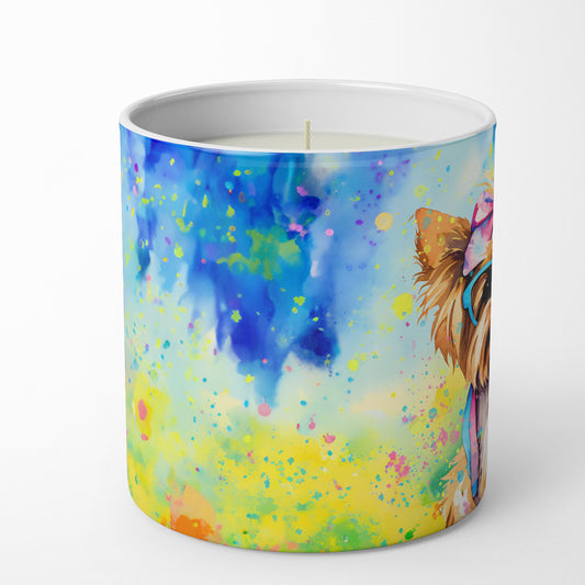 Buy this Yorkshire Terrier Hippie Dawg Decorative Soy Candle