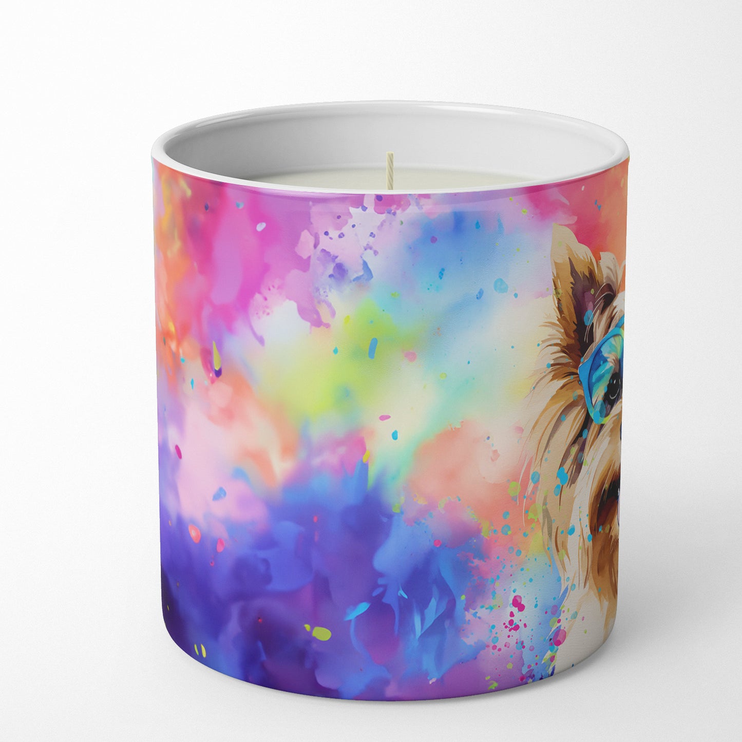Buy this Yorkshire Terrier Hippie Dawg Decorative Soy Candle