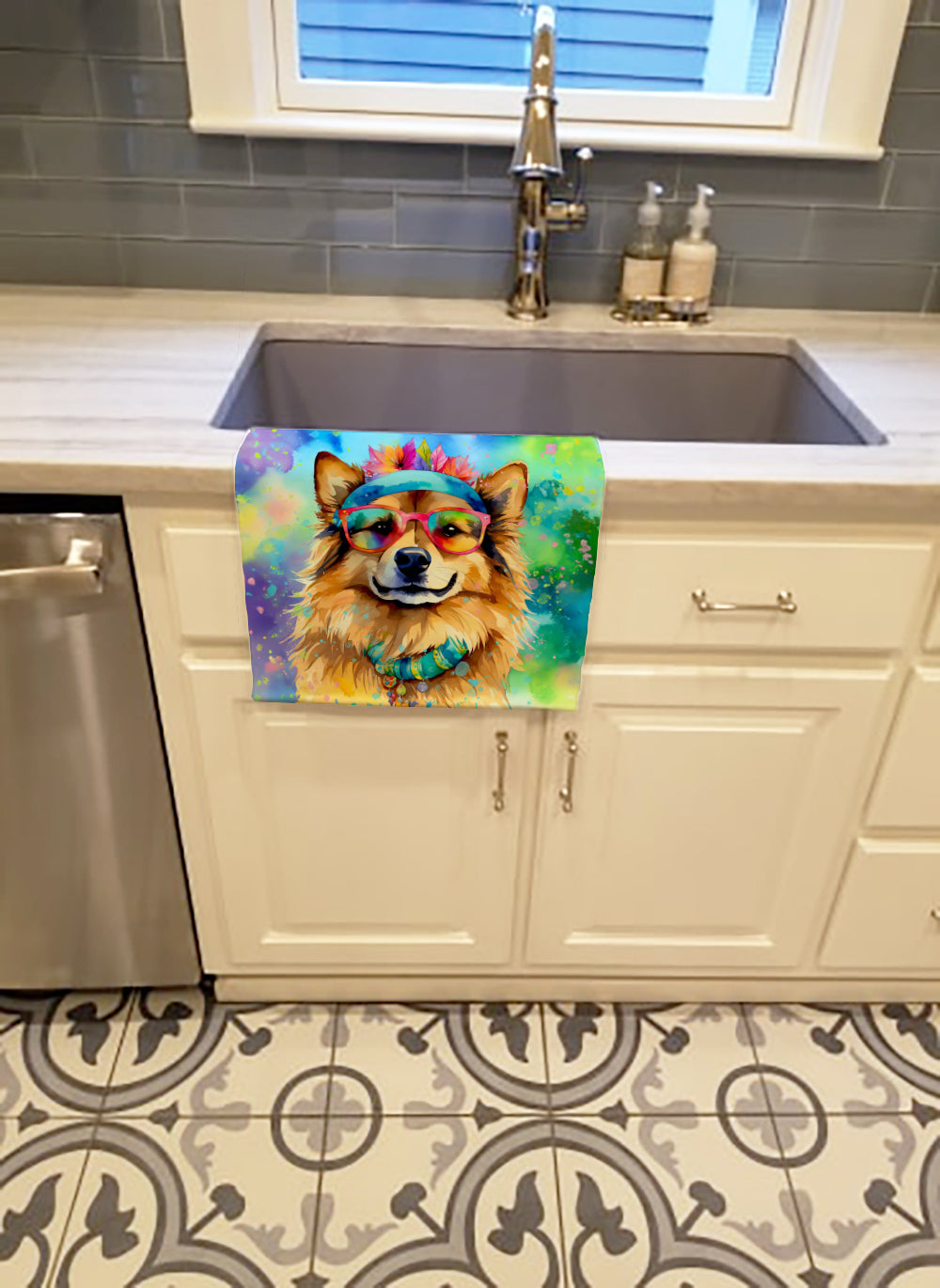 Hippie Dawg Kitchen Towel