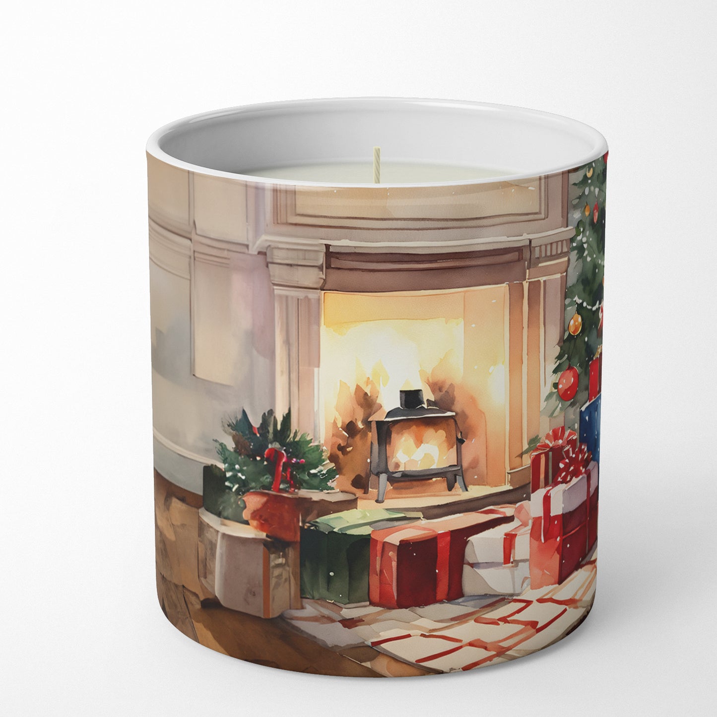 Buy this Akita Cozy Christmas Decorative Soy Candle