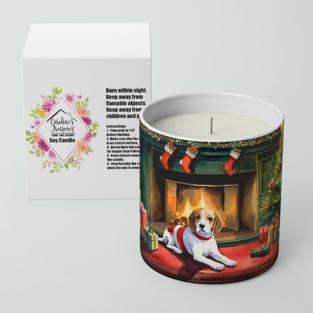 Beagle Cozy Christmas Decorative Soy Candle