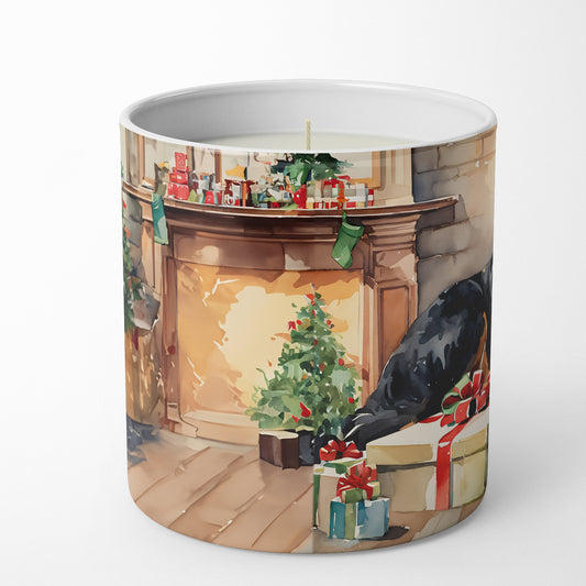 Buy this Bernese Mountain Dog Cozy Christmas Decorative Soy Candle