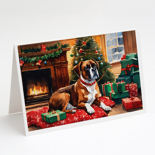 Buy this Boxer Cozy Christmas Greeting Cards Pack of 8