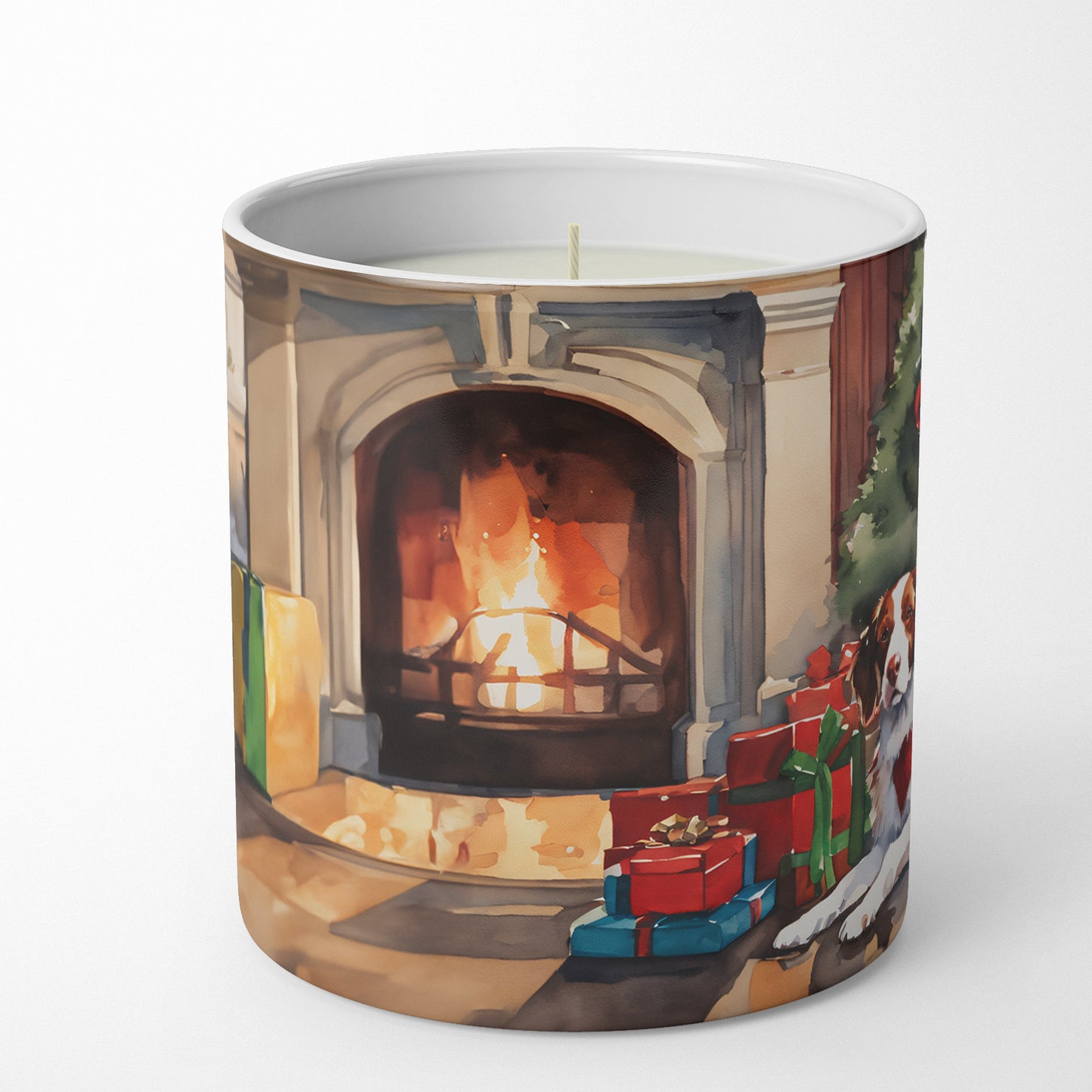 Buy this Brittany Cozy Christmas Decorative Soy Candle