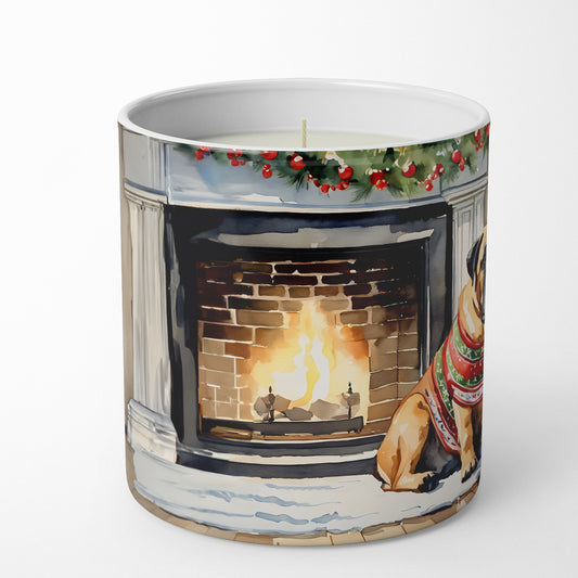 Buy this Bullmastiff Cozy Christmas Decorative Soy Candle