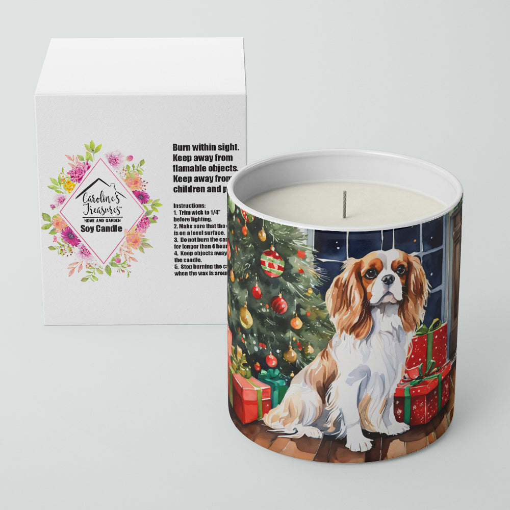 Cavalier Spaniel Cozy Christmas Decorative Soy Candle