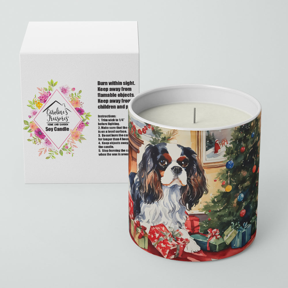 Cavalier Spaniel Cozy Christmas Decorative Soy Candle
