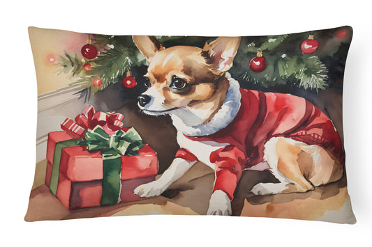 Buy this Chihuahua Cozy Christmas Throw Pillow