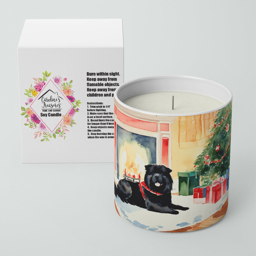 Chow Chow Cozy Christmas Decorative Soy Candle