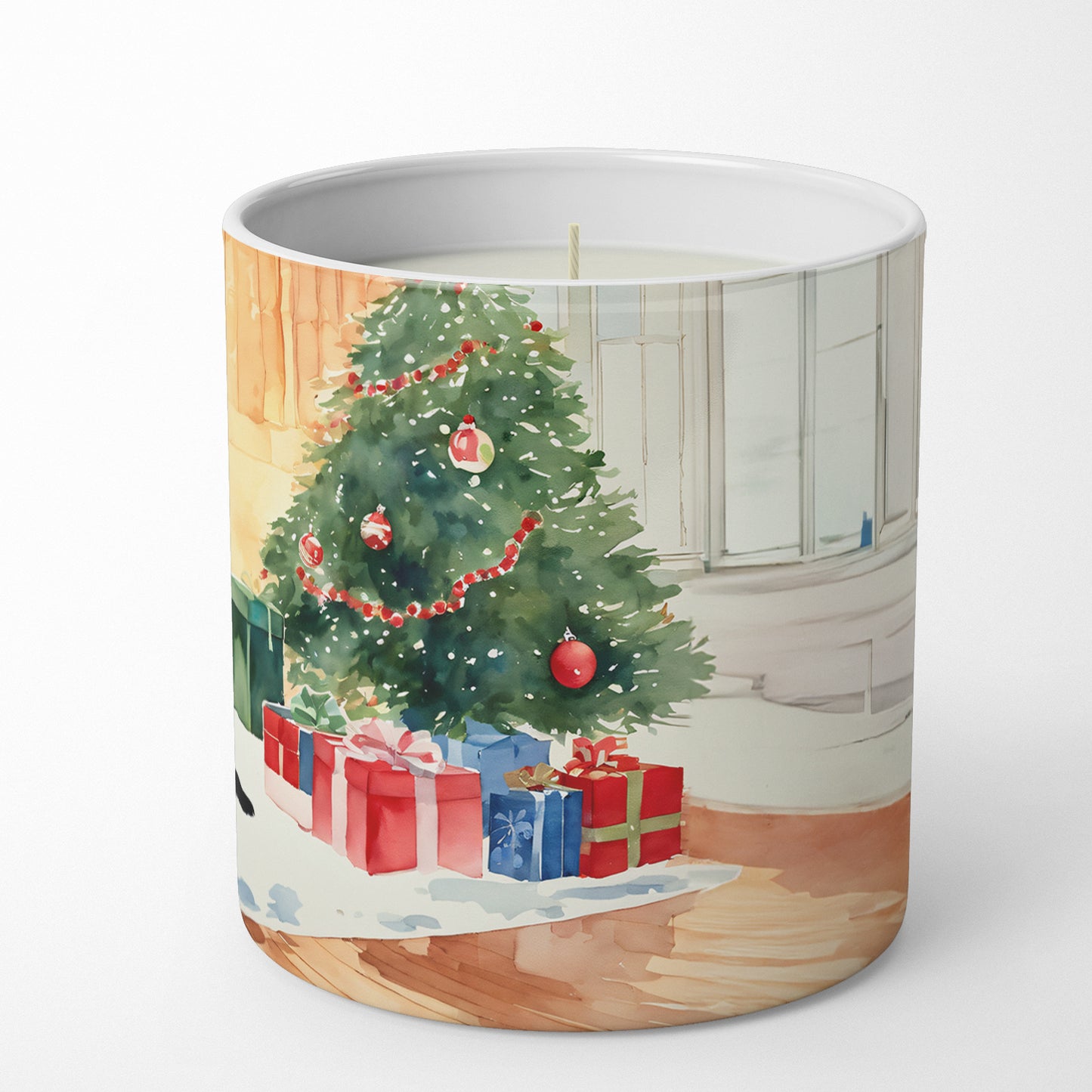 Chow Chow Cozy Christmas Decorative Soy Candle