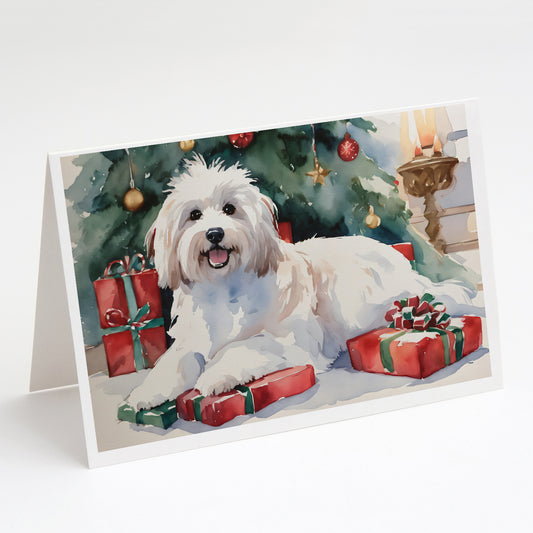 Buy this Coton De Tulear Cozy Christmas Greeting Cards Pack of 8