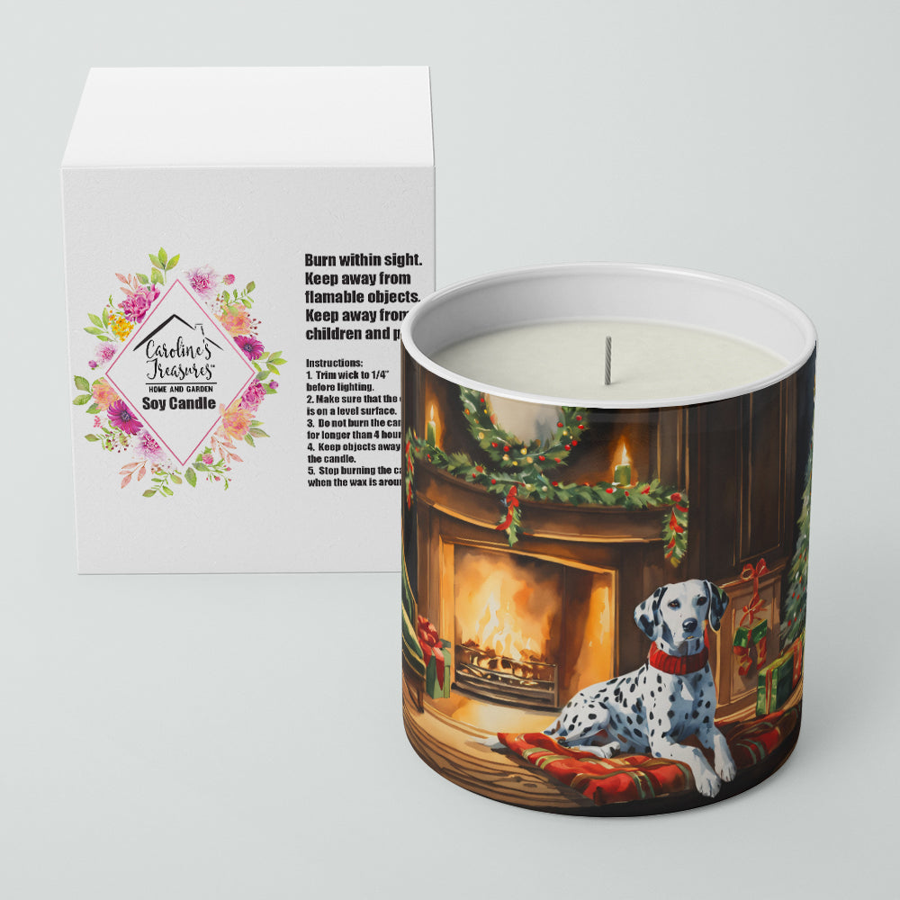 Dalmatian Cozy Christmas Decorative Soy Candle