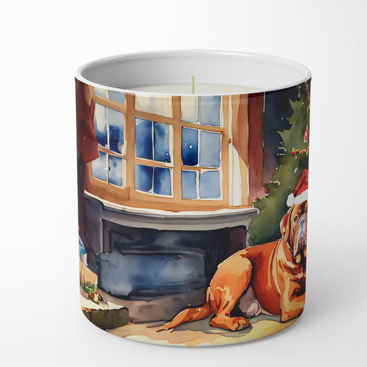 Buy this Dogue de Bordeaux Cozy Christmas Decorative Soy Candle