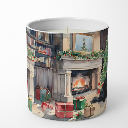 Buy this Flat-Coated Retriever Cozy Christmas Decorative Soy Candle