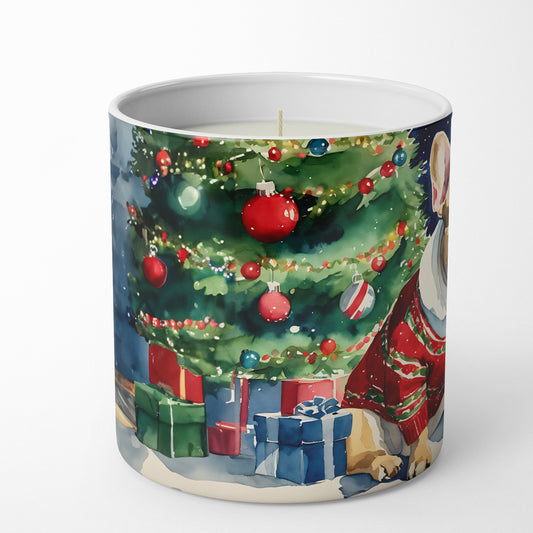 Buy this French Bulldog Cozy Christmas Decorative Soy Candle