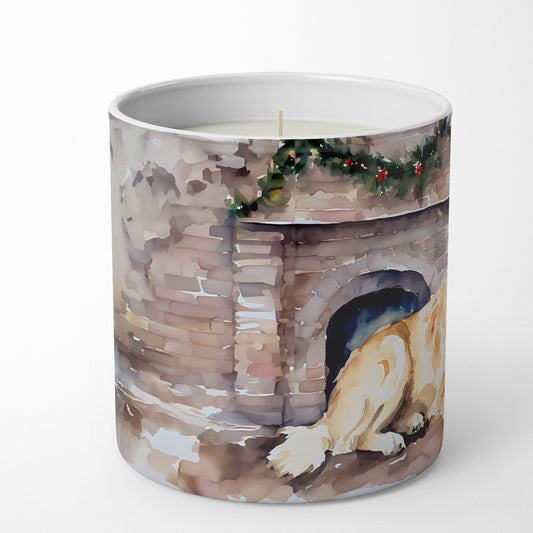 Buy this Golden Retriever Cozy Christmas Decorative Soy Candle