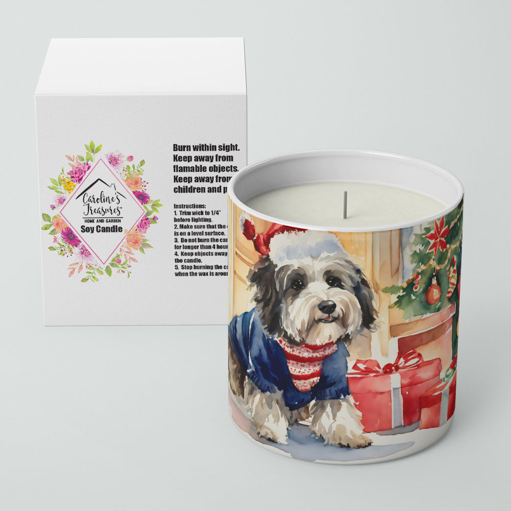 Havanese Cozy Christmas Decorative Soy Candle