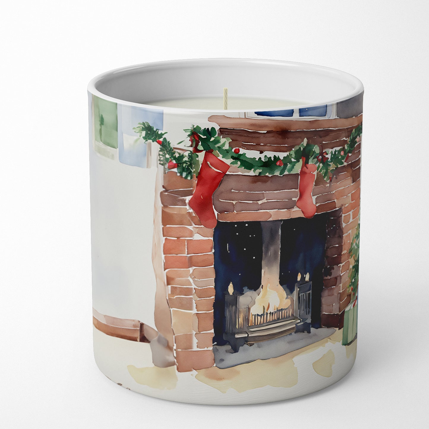 Buy this Irish Setter Cozy Christmas Decorative Soy Candle