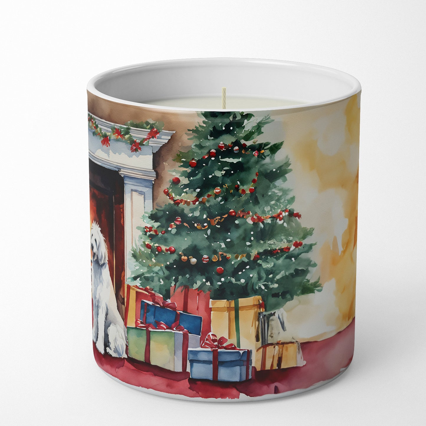 Komondor Cozy Christmas Decorative Soy Candle