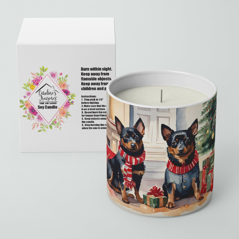 Lancashire Heeler Cozy Christmas Decorative Soy Candle