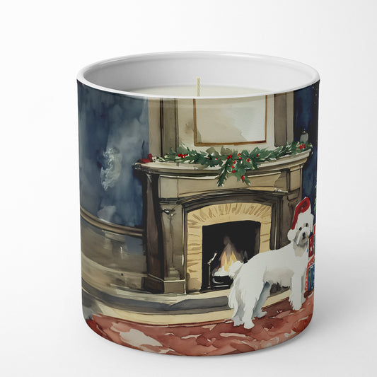 Buy this Maltese Cozy Christmas Decorative Soy Candle