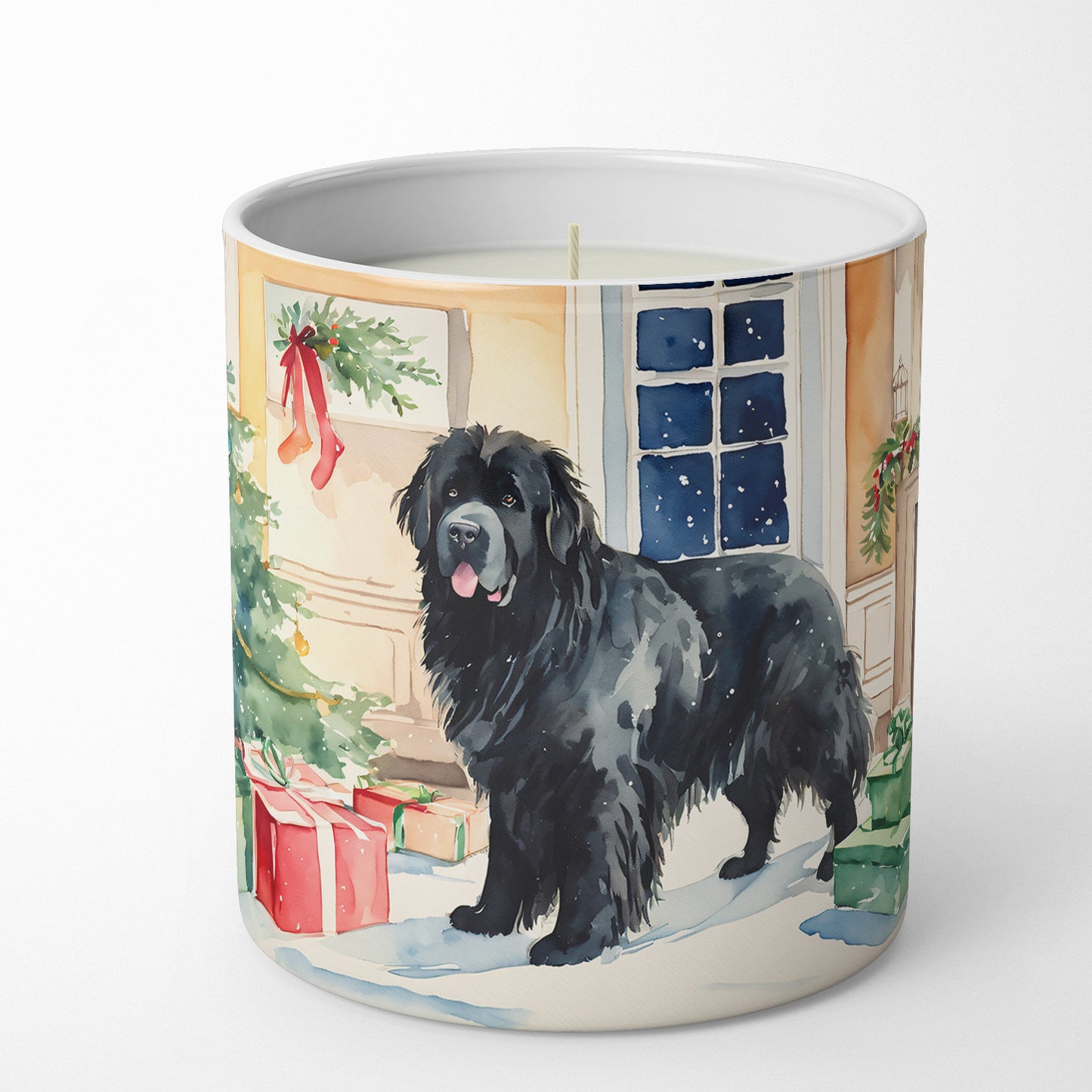Newfoundland Cozy Christmas Decorative Soy Candle