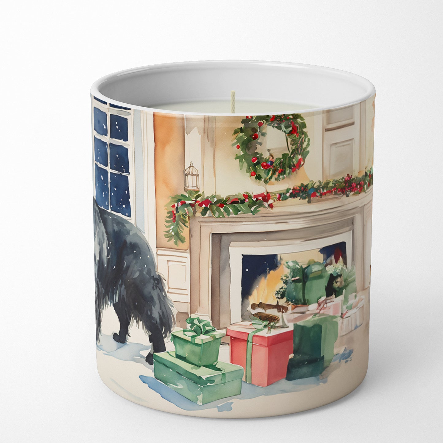 Newfoundland Cozy Christmas Decorative Soy Candle