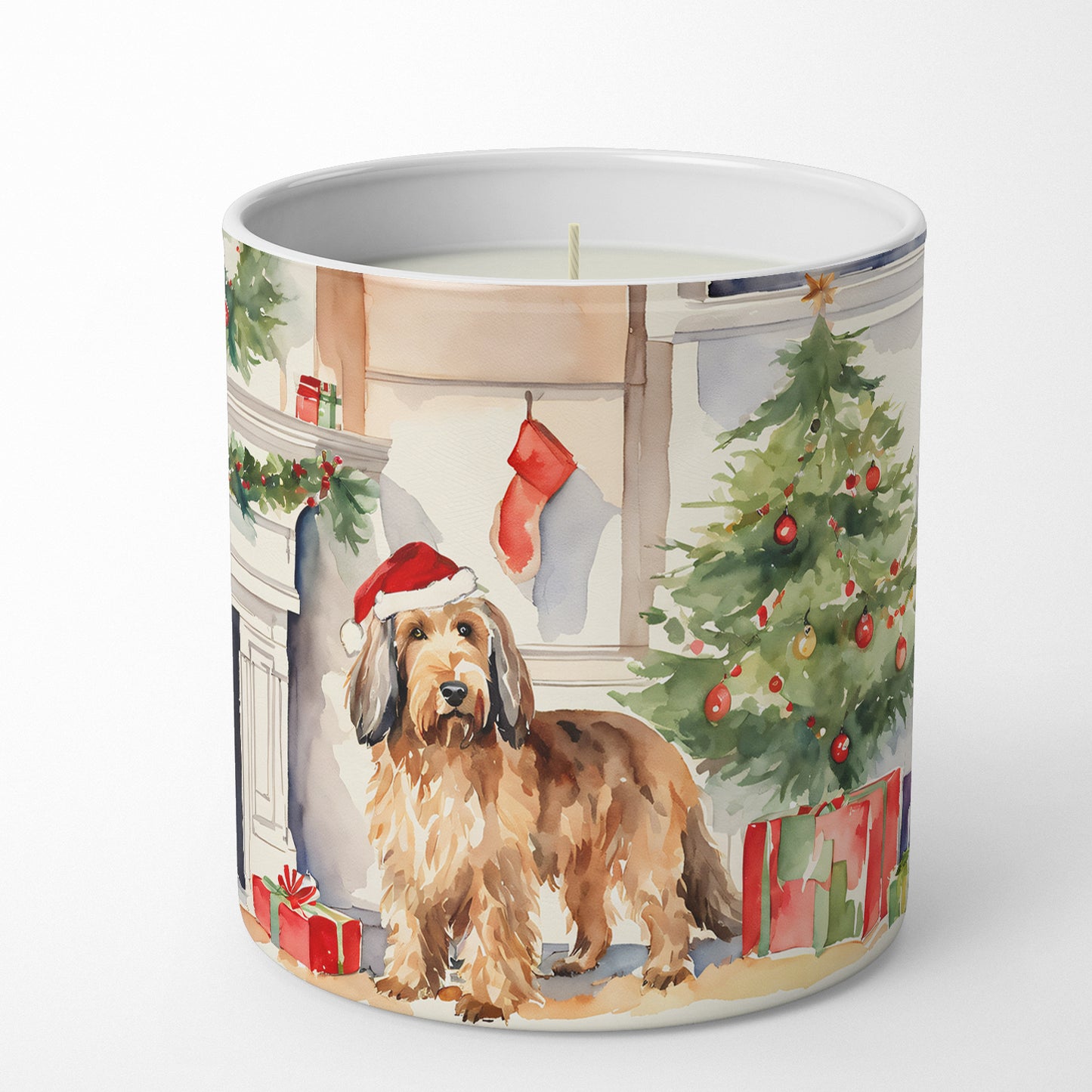 Otterhound Cozy Christmas Decorative Soy Candle