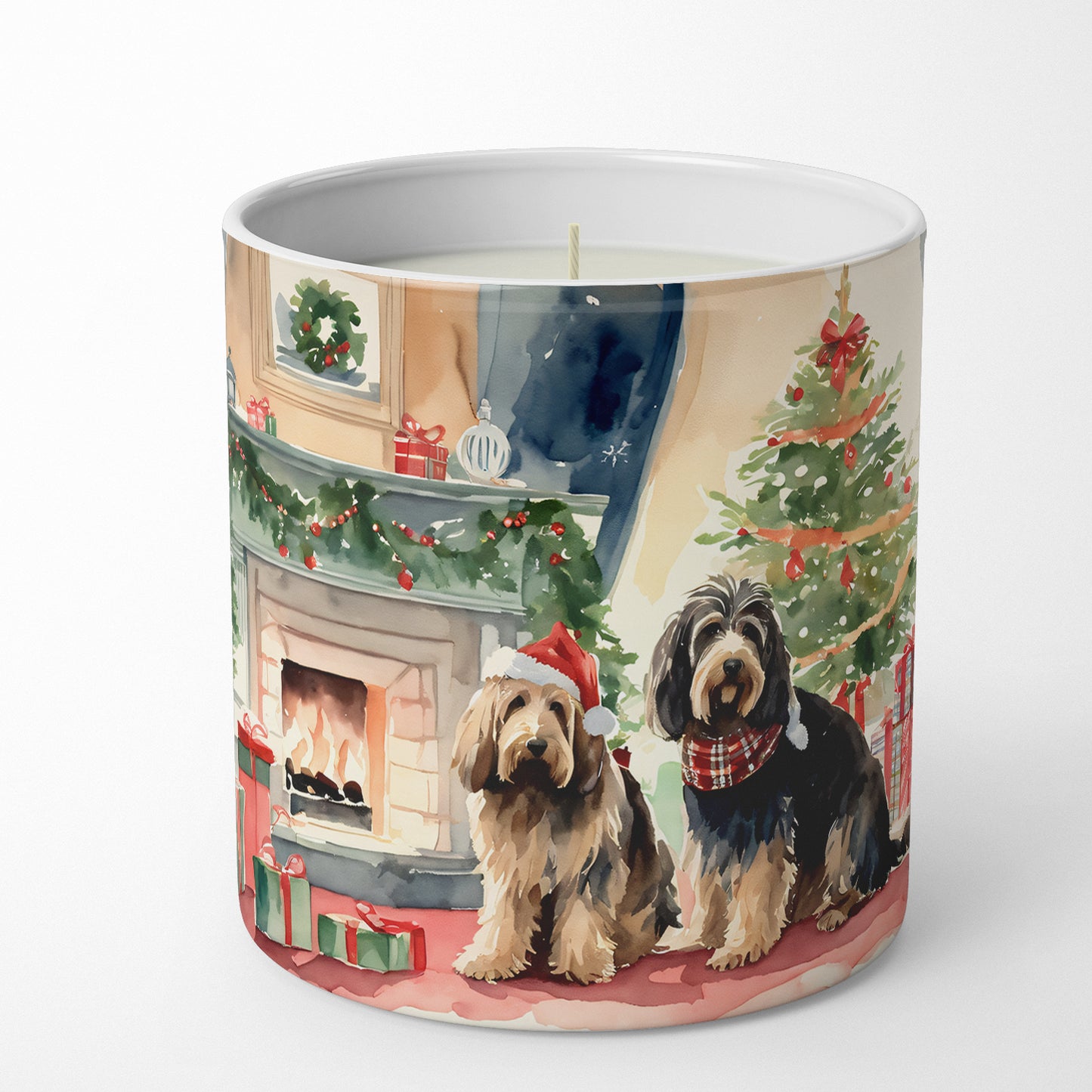 Otterhound Cozy Christmas Decorative Soy Candle