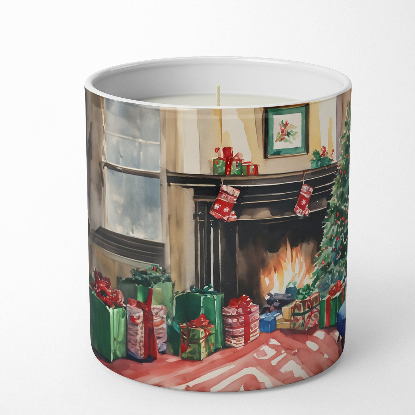 Buy this Pekingese Cozy Christmas Decorative Soy Candle