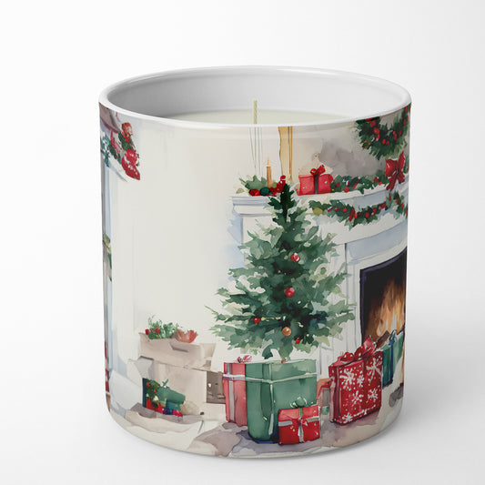 Buy this Pomeranian Cozy Christmas Decorative Soy Candle