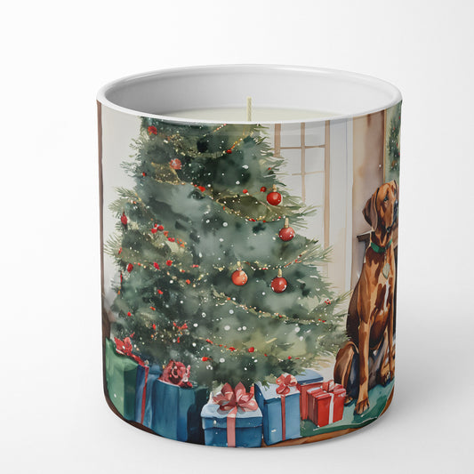 Buy this Rhodesian Ridgeback Cozy Christmas Decorative Soy Candle