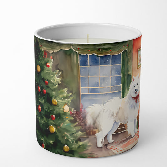 Buy this Samoyed Cozy Christmas Decorative Soy Candle