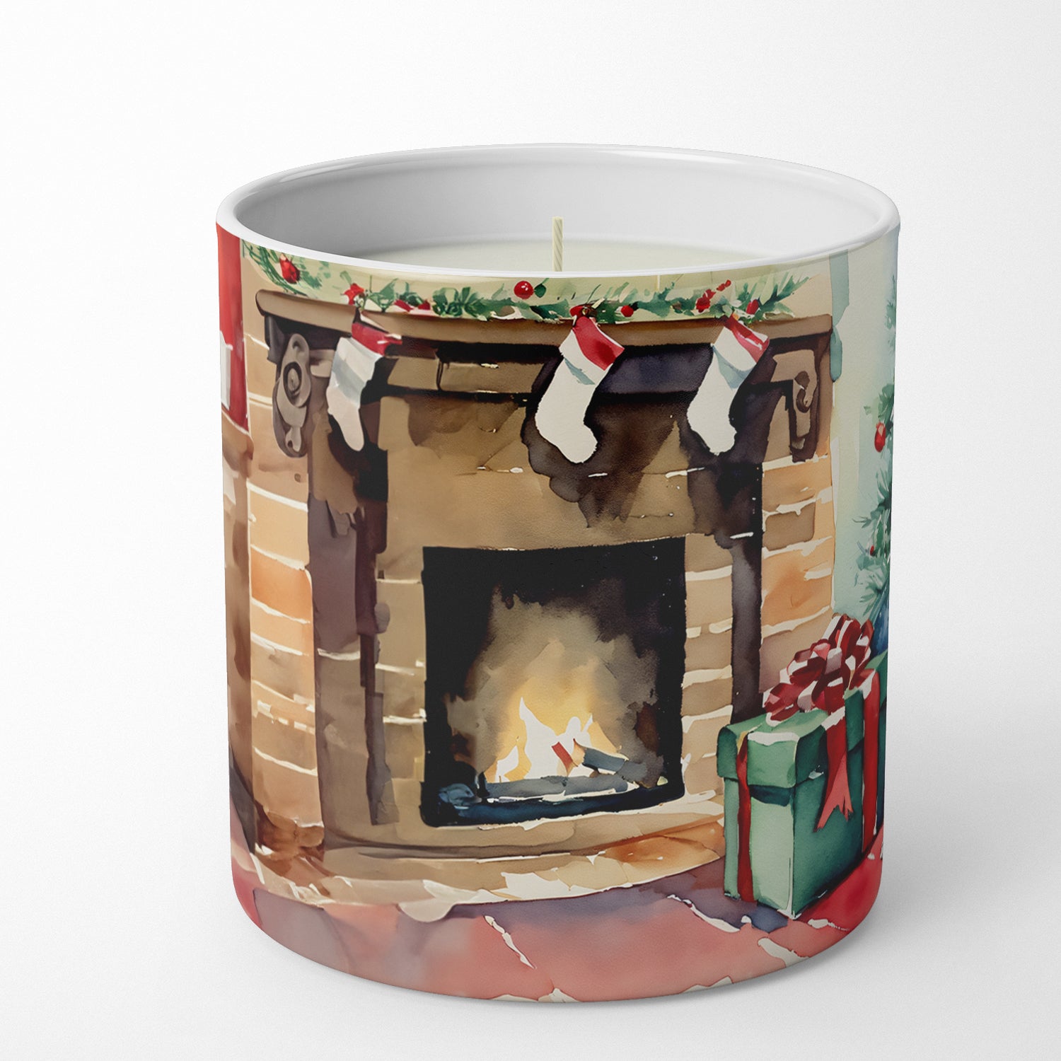 Buy this Sealyham Terrier Cozy Christmas Decorative Soy Candle
