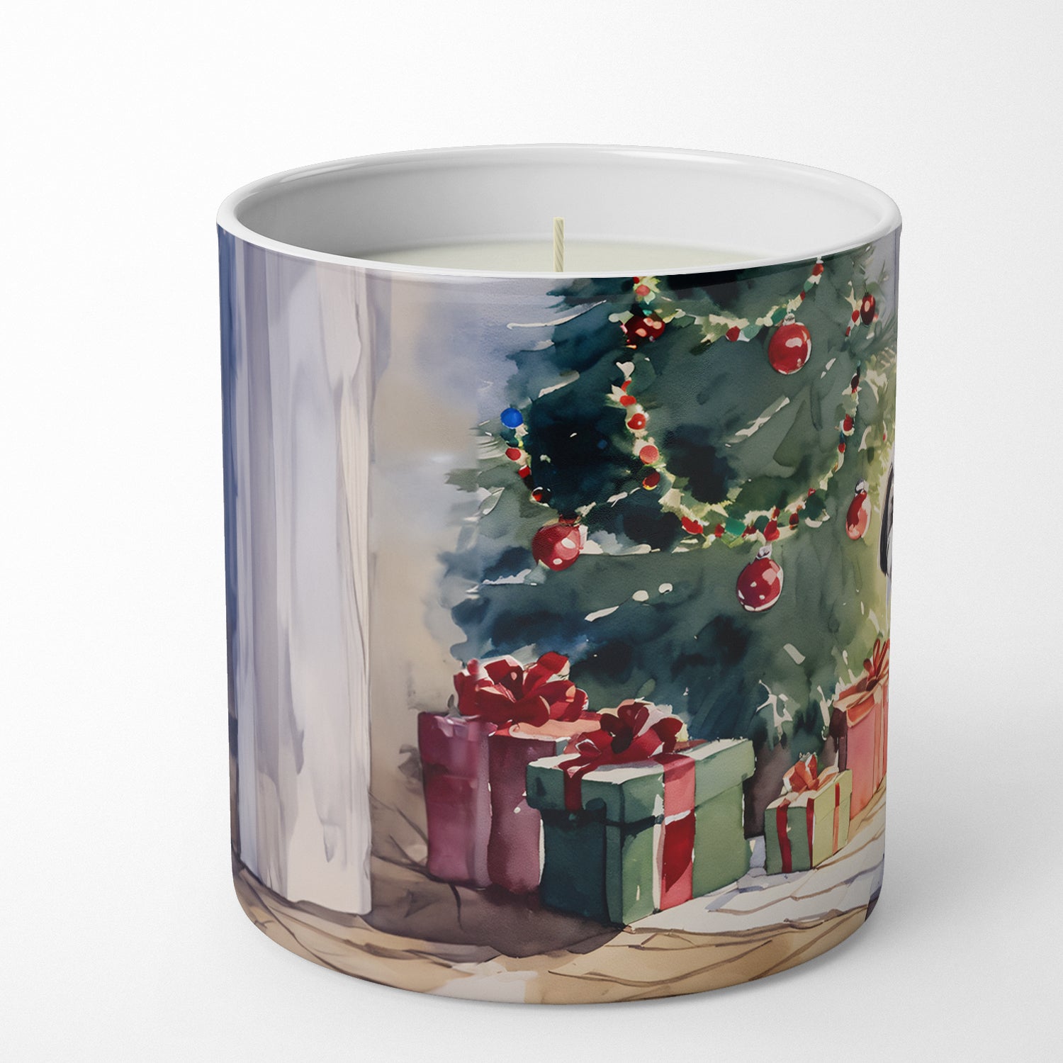 Buy this Shih Tzu Cozy Christmas Decorative Soy Candle